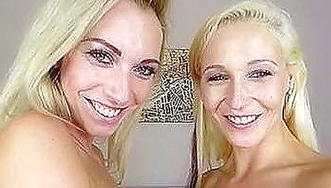 Sexy blond with huge tits gets her pussy